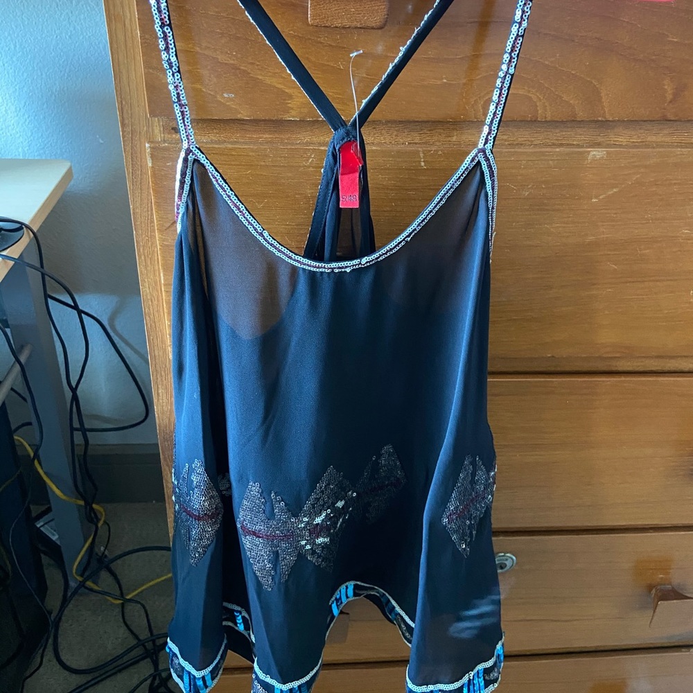 Sequin tank top/camisole